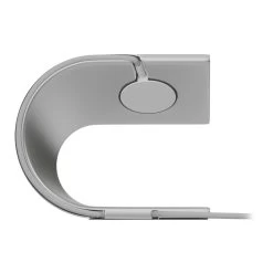 3SIXT Helix Apple Watch Stand (Series 1/2/3/4/5/6) 3S-1188 - Silver -Electronics Shop 3sixt helix apple watch stand 3s 1188 silver back