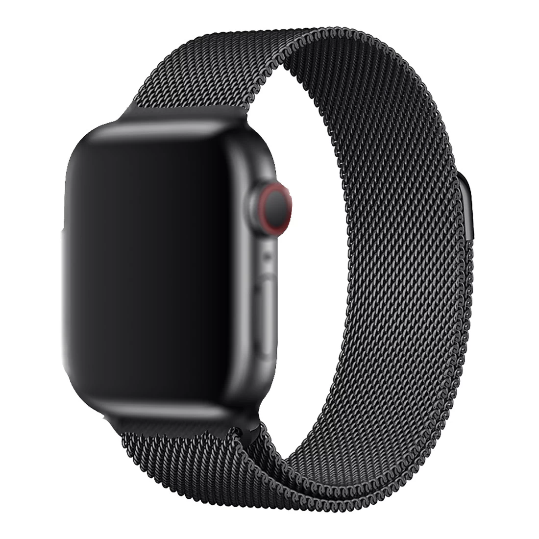 3SIXT Magnetic Mesh Band For Apple Watch 38/40mm - Black 2 3SIXT Magnetic Mesh Band For Apple Watch 38/40mm - Black - Image 2