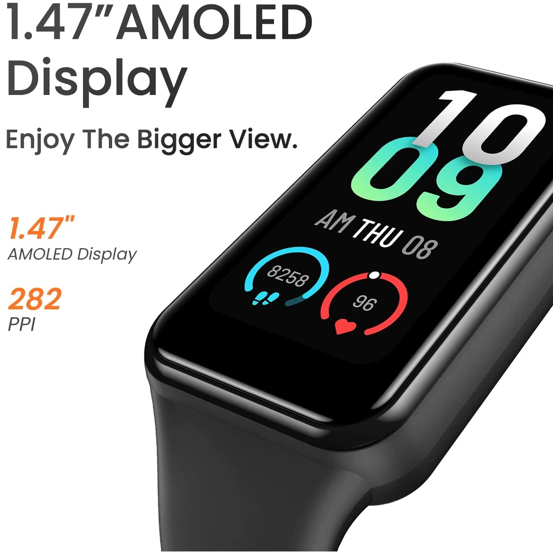 Amazfit Band 7 Fitness & Health Tracker - Black 5 Amazfit Band 7 Fitness & Health Tracker - Black - Image 5