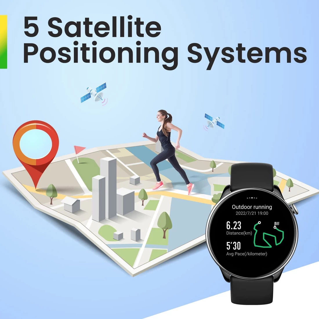 Amazfit GTR Mini Smart Watch (43mm) - Pink 2 Amazfit GTR Mini Smart Watch (43mm) - Pink - Image 2