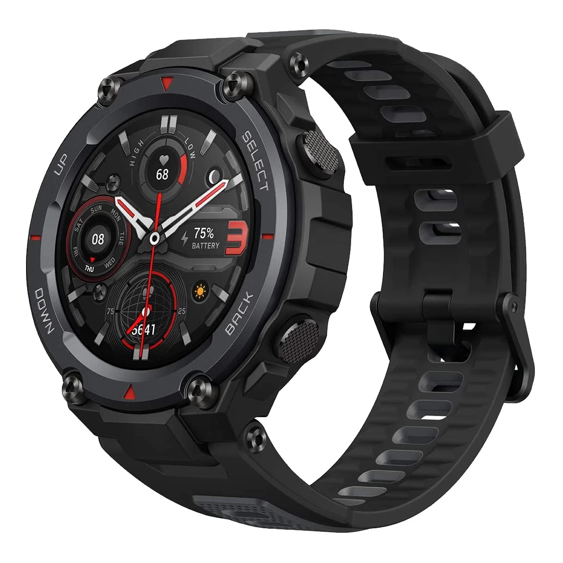 Amazfit T-Rex Pro 48mm Outdoor Smart Watch - Black 1 Amazfit T-Rex Pro 48mm Outdoor Smart Watch - Black
