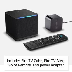Amazon Fire TV Cube 4K (3rd Gen) - Black -Electronics Shop amazon fire tv cube 4k 1