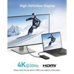 Anker 332 USB-C Hub (5-in-1, 4K HDMI) -Electronics Shop anker 332 usb c hub 5 in 1 4k hdmi5