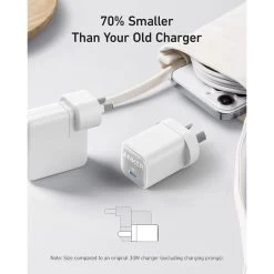 Anker 511 Charger (Nano 3, 30W) - White -Electronics Shop anker 511 charger nano 3 30w white3