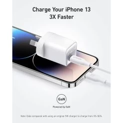 Anker 511 Charger (Nano 3, 30W) - White -Electronics Shop anker 511 charger nano 3 30w white4