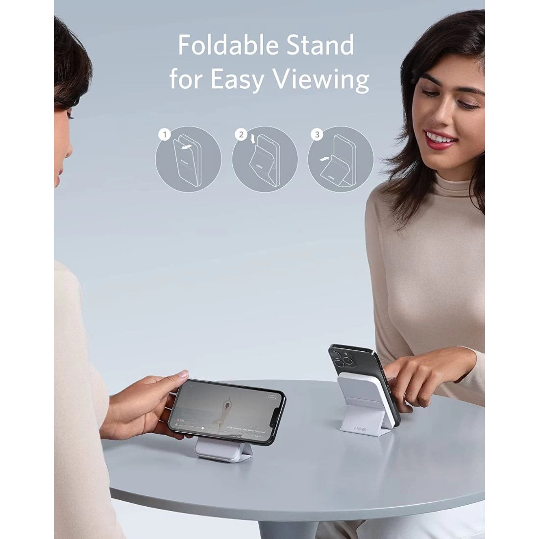 Anker 622 Magnetic Battery 5000mAh (MagGo) - White 2 Anker 622 Magnetic Battery 5000mAh (MagGo) - White - Image 2