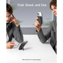 Anker 633 Magnetic Battery (MagGo) - Black -Electronics Shop anker 633 magnetic battery maggo black4