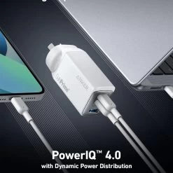 Anker 735 Charger (GaNPrime 65W) - White -Electronics Shop anker 735 charger ganprime 65w white3