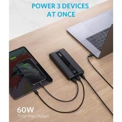 Anker PowerCore III Elite 19200mAh 60W Power Bank - Black -Electronics Shop anker powercore iii elite 19200 60w black 2
