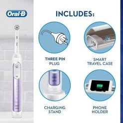 Oral B Oral-B Genius 9000 Electric Toothbrush - Orchid Purple -Electronics Shop apple thunderbolt 4 pro cable 3 m 3