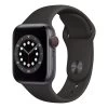 Apple Watch Series 6 40mm (GPS + Cellular) Space Grey Aluminum Case W/ Black Sport Band
