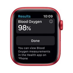 Apple Watch Series 6 44mm (Product) Red Aluminium Case W/ Red Sport Band GPS + Cellular -Electronics Shop apple watch series 6 44mm red aluminium case w red sport band display2 1 1