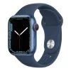 Apple Watch Series 7 41mm Blue Aluminium Case W/ Abyss Blue Sport Band GPS + Cellular