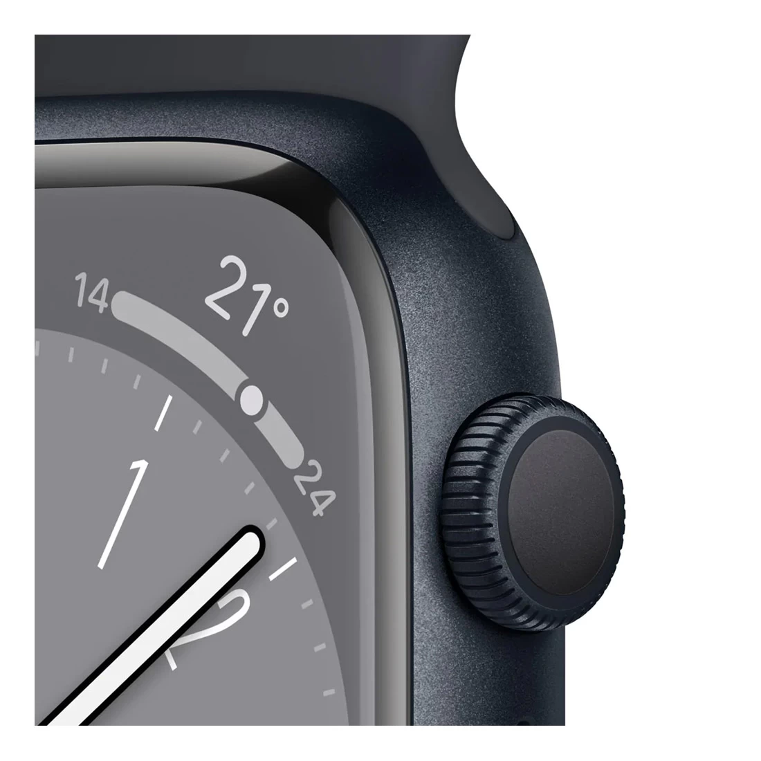 Apple Watch Series 8 41mm Midnight Aluminum Case W/ Midnight Sport Band GPS 3 Apple Watch Series 8 41mm Midnight Aluminum Case W/ Midnight Sport Band GPS - Image 3