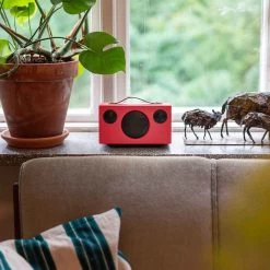 Audio Pro T3+ Portable Wireless Bluetooth Speaker - Coral Red -Electronics Shop audio pro t3 red3