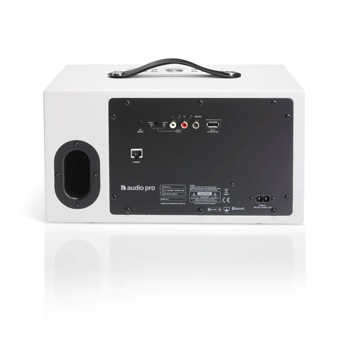 Audio Pro Addon C10 Compact WiFi Wireless Multiroom Alexa Speaker - White 3 Audio Pro Addon C10 Compact WiFi Wireless Multiroom Alexa Speaker - White - Image 3