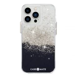 Case-Mate Karat Onyx Case Antimicrobial For IPhone 13 Pro - Clear/Black