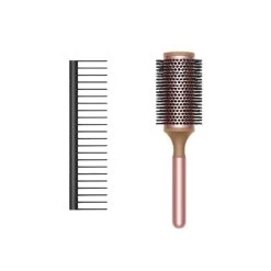 Dyson Brush Set In Rose Round Brush And Detangling Comb 973343-01