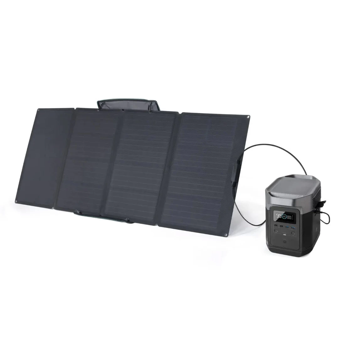 EcoFlow Delta Power Station With One 160W Solar Panel 2 EcoFlow Delta Power Station With One 160W Solar Panel - Image 2