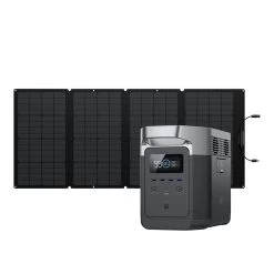 EcoFlow Delta Power Station With One 160W Solar Panel