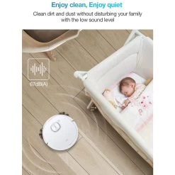 ECOVACS Deebot N8 Robot Vacuum Cleaner - White -Electronics Shop ecovacs deebot n8 robot vacuum cleaner white 3