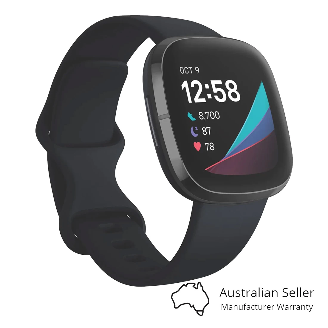 Fitbit Sense Advanced Smart Watch - Carbon/Graphite 2 Fitbit Sense Advanced Smart Watch - Carbon/Graphite - Image 2