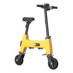 Himo Electric Bike H1 - Yellow -Electronics Shop himo electric scooter h1 yellow front side 1