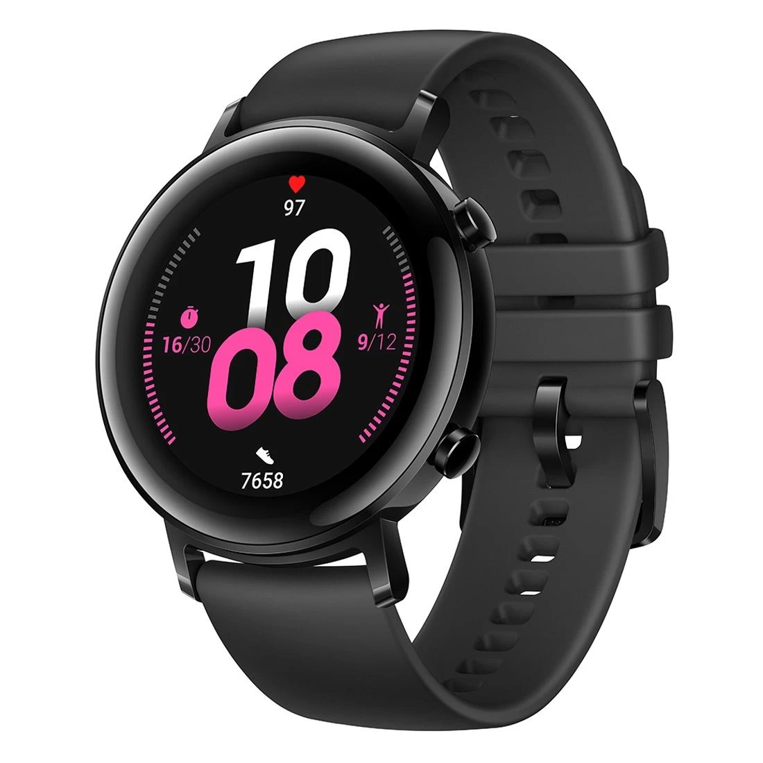 Huawei Watch GT 2 Sport 42mm Smart Watch - Night Black 3 Huawei Watch GT 2 Sport 42mm Smart Watch - Night Black - Image 3