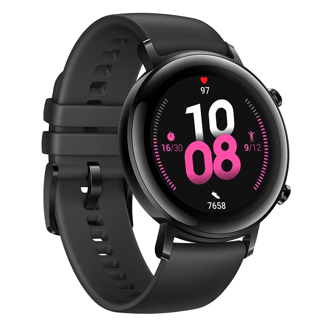 Huawei Watch GT 2 Sport 42mm Smart Watch - Night Black 4 Huawei Watch GT 2 Sport 42mm Smart Watch - Night Black - Image 4