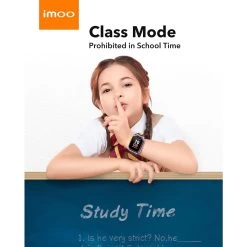 Imoo Kids Smart Watch Phone Z1 (12 Month Sim Card Bundle) - Grapefruit Red -Electronics Shop imoo watch phone z1 pnk 1 1 1