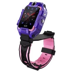 Imoo Z6 Kids Smart Watch Phone W1818AO (12 Month Sim Card Bundle) - Purple -Electronics Shop imoo z6 kids watch phone w1818ao purple flip 1