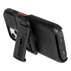 Tech21 EvoMax Case W/ Holster For IPhone 13 Mini T21-8890 - Off Black -Electronics Shop jlkejg 1