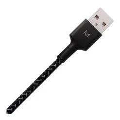 Moyork Cord+ 2m USB-A To Micro USB Nylon Cable - Raven Black -Electronics Shop moyork cord 2m micro to usb a nylon 3