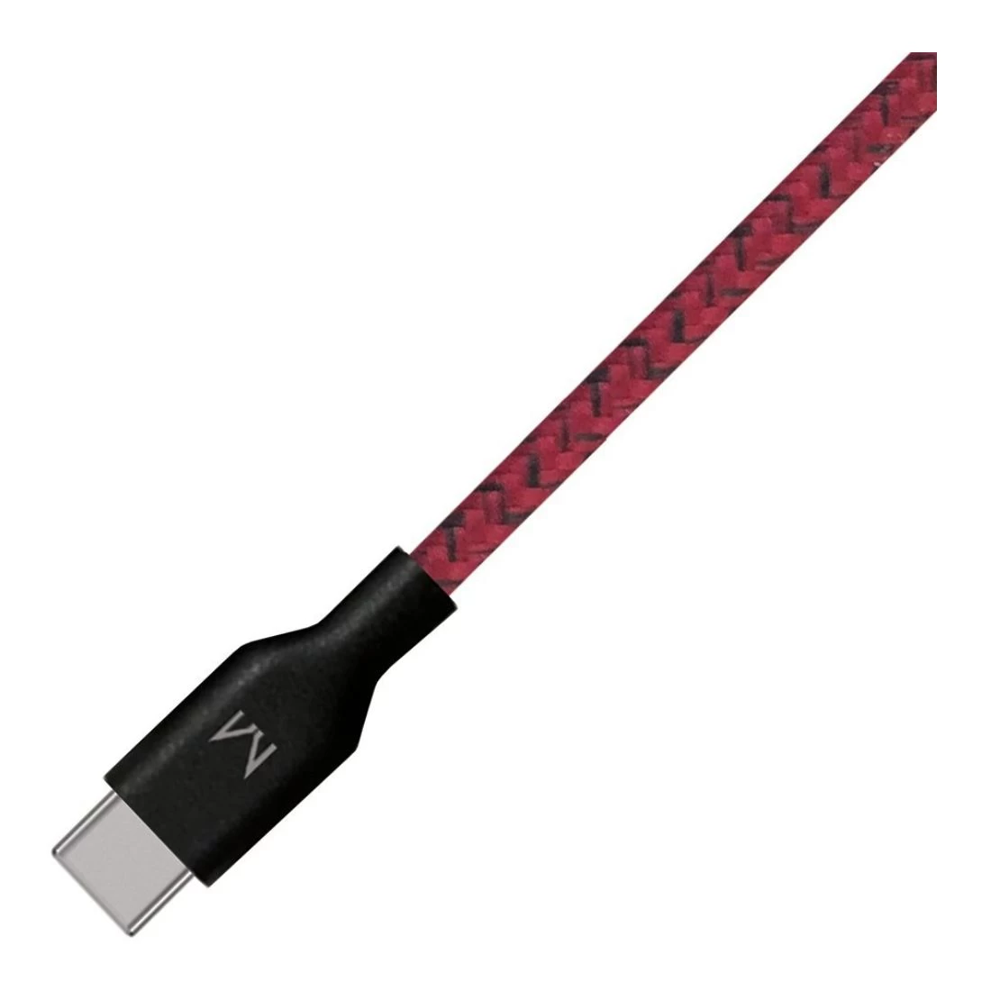 Moyork Cord+ 2m USB-C To USB-C Nylon Cable - Merlot Red 2 Moyork Cord+ 2m USB-C To USB-C Nylon Cable - Merlot Red - Image 2