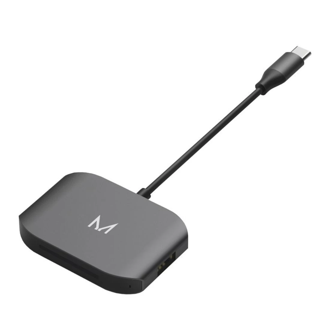 Moyork Lynk USB-C Adapter To X2 USB-A + TF/SD - Space Grey 2 Moyork Lynk USB-C Adapter To X2 USB-A + TF/SD - Space Grey - Image 2