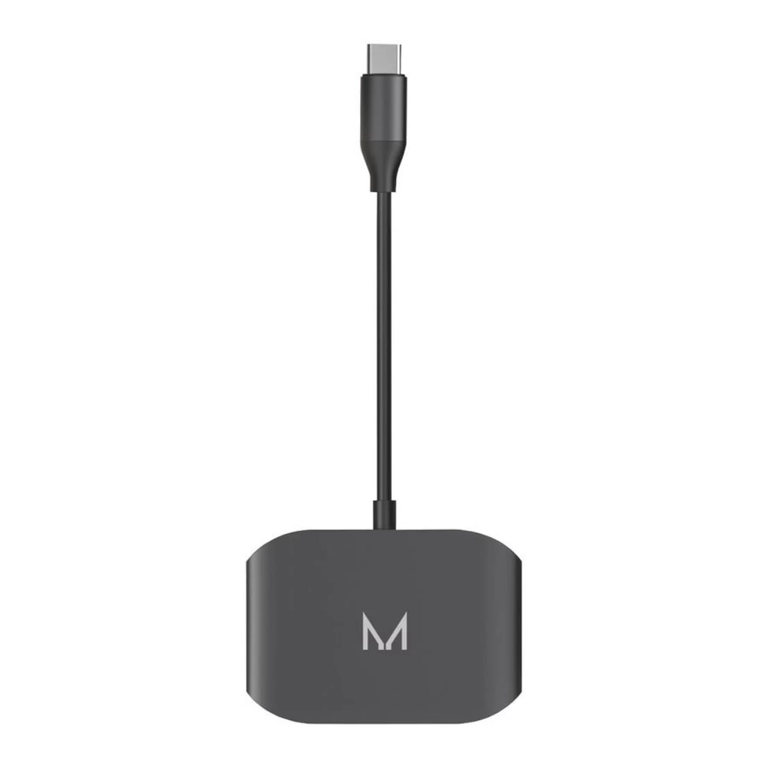 Moyork Lynk USB-C Adapter To X2 USB-A + TF/SD - Space Grey 1 Moyork Lynk USB-C Adapter To X2 USB-A + TF/SD - Space Grey