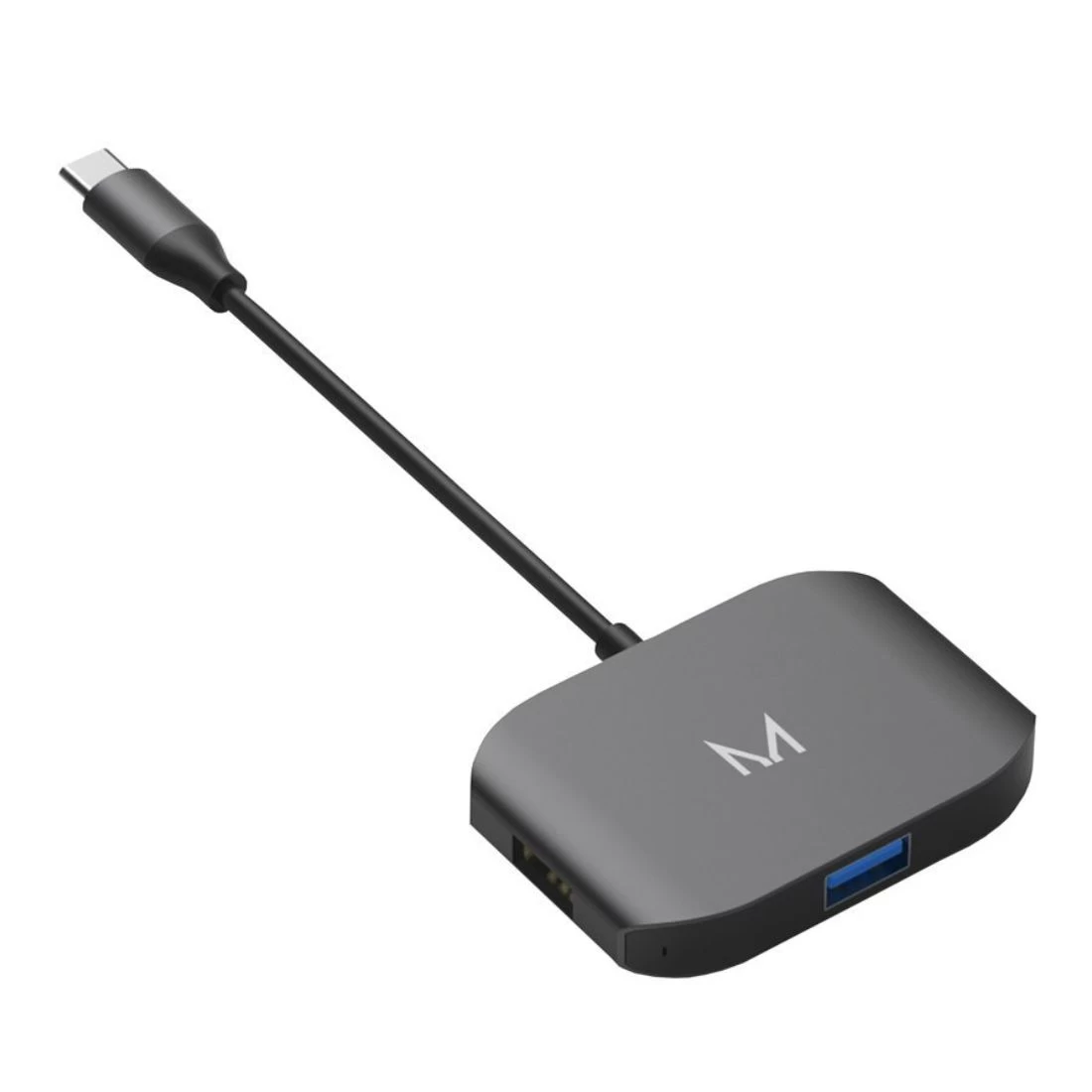 Moyork Lynk USB-C Adapter X3 USB-A - Space Grey 2 Moyork Lynk USB-C Adapter X3 USB-A - Space Grey - Image 2