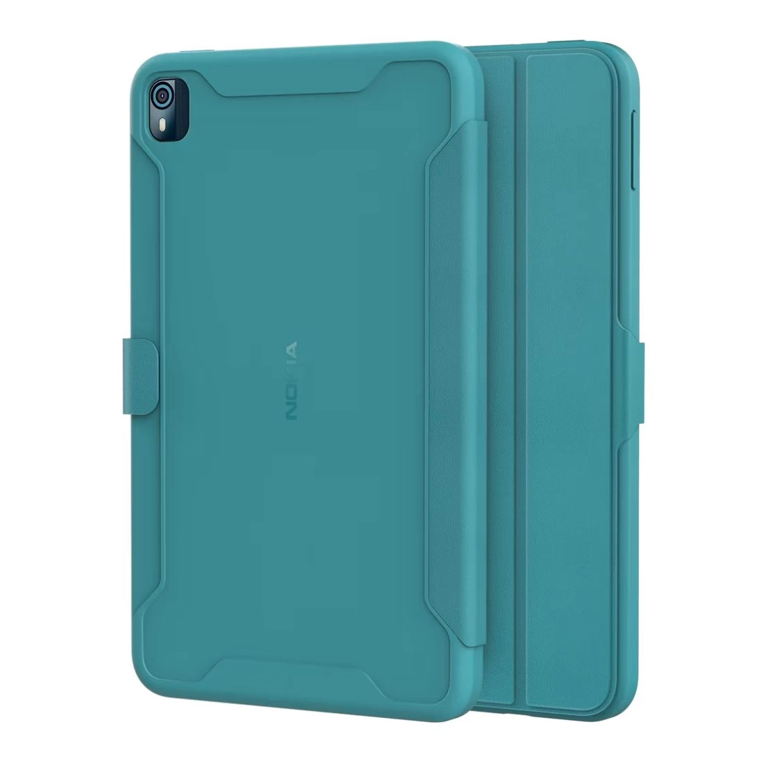 Nokia T10 Flip Case - Cyan 1 Nokia T10 Flip Case - Cyan