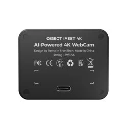 OBSBOT Meet 4K AI-Powered Auto Framing PC Camera (Virtual Background, Webcam) 8 OBSBOT Meet 4K AI-Powered Auto Framing PC Camera (Virtual Background, Webcam) -Electronics Shop obsbot meet4k ai powered virtual background 4k webcam 2