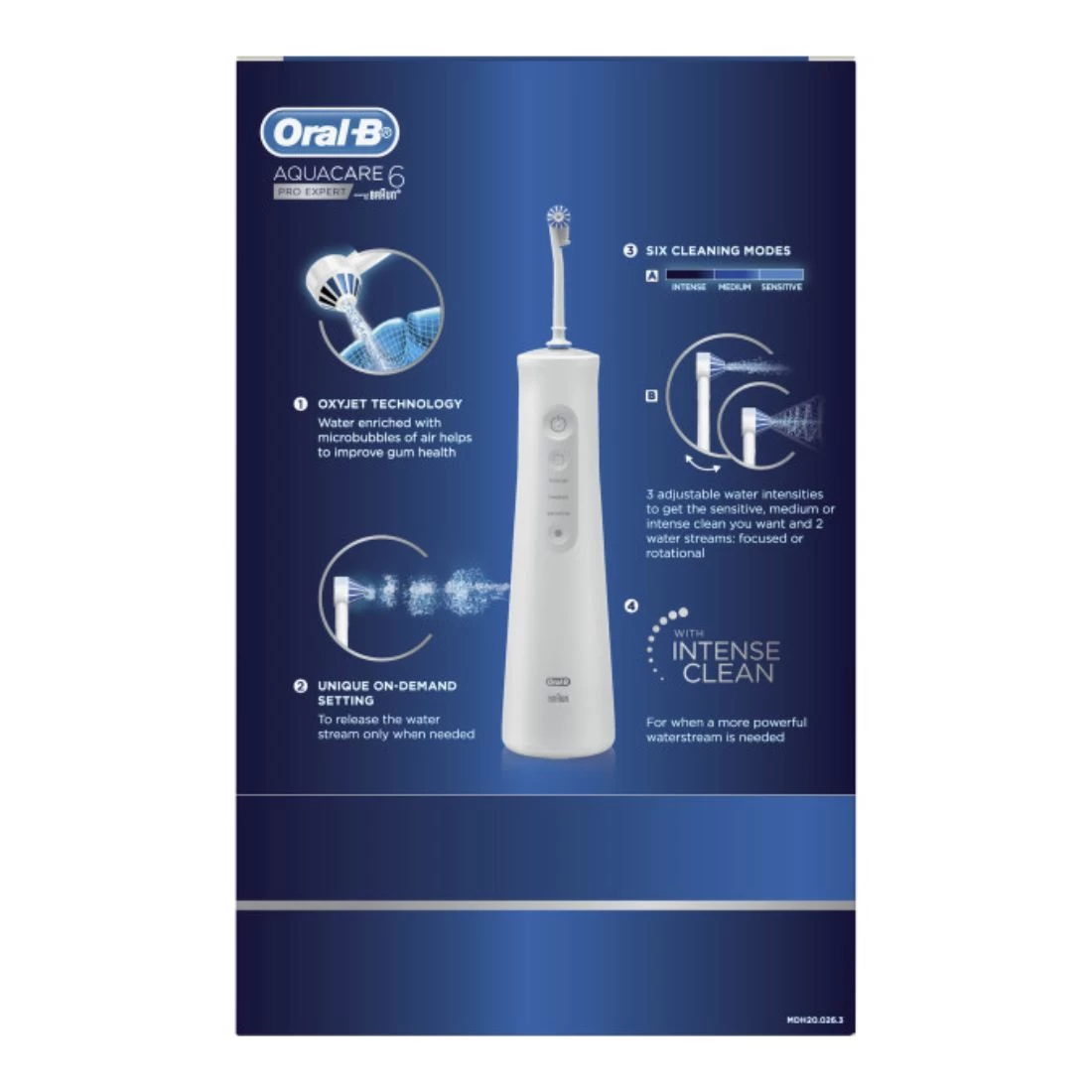 Oral B Oral-B Aquacare 6 Pro-Expert Water Flosser 3 Oral B Oral-B Aquacare 6 Pro-Expert Water Flosser - Image 3