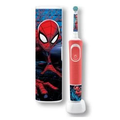Oral B Oral-B Pro 100 Kids 3+Years Electric Toothbrush - Spiderman -Electronics Shop oral b power toothbrush pro 100 kids spiderman rechargable toothbrush 2