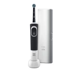 Oral B Oral-B Pro 100 CrossAction Electric Toothbrush W/ Travel Case - Black