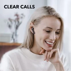 Soundcore Life P2 True Wireless Earbuds - Black -Electronics Shop oundcore wireless microphones reduction waterproof 2