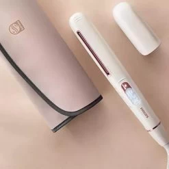 Philips SenseIQ BHS830/00 Hair Straightener - White -Electronics Shop philips senseiq bhs830 00 hair straightener white3