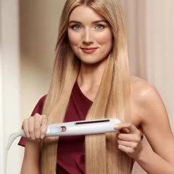 Philips SenseIQ BHS830/00 Hair Straightener - White -Electronics Shop philips senseiq bhs830 00 hair straightener white4