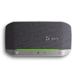 Poly Sync 20 USB Type-C And Bluetooth Speakerphone - Silver / Black