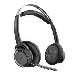 Poly Voyager Focus UC Stereo Bluetooth Headset With Stand -Electronics Shop poly voyager focus uc stereo bluetooth headset with stand1