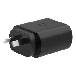 Cygnett Powerplus 32W USB-C PD Dual Port Wall Charger CY3615POFLW - Black -Electronics Shop qwd