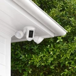 Ring Floodlight Cam Wired Plus - White -Electronics Shop ring floodlight cam wired plus white 3