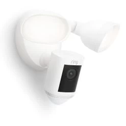 Ring Floodlight Cam Wired Pro With 3D Motion Detection - White